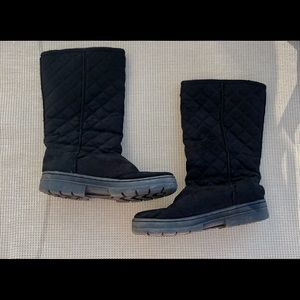 x-appeal Boots Black Quilted Youth Sz.3